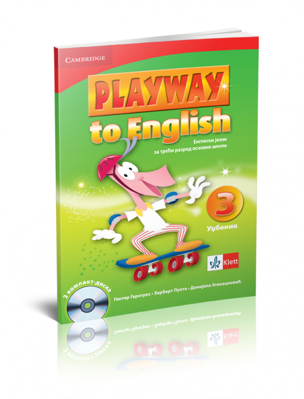 Klet - Playway to English 3 - Engleski jezik - Udzbenik za treći razred Autori : Ginter Gerngros, Herbert Puhta, Danijela Atanacković Izdavač : Klet